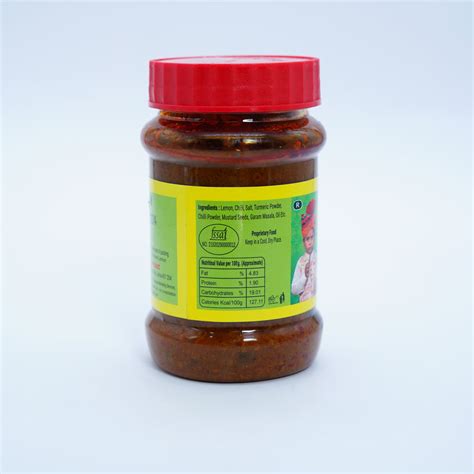 ANUJ FOODS Lemon Chilly Pickle – Authentic Handcrafted Flavor, No ...