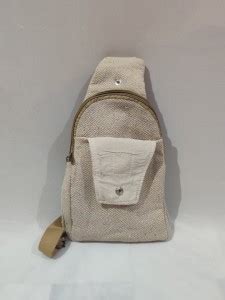 Hot shopper Side bag 1 L Backpack Off white - Price in India | Flipkart.com