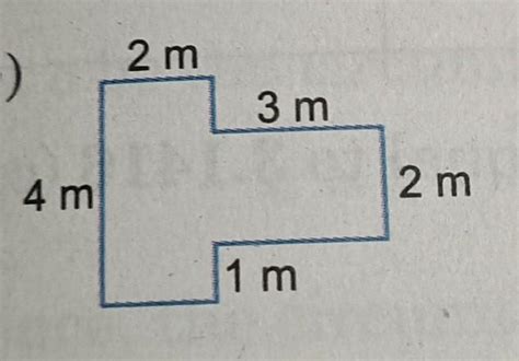 ) 4 m 2m 3 m 1 m 2m - Brainly.in