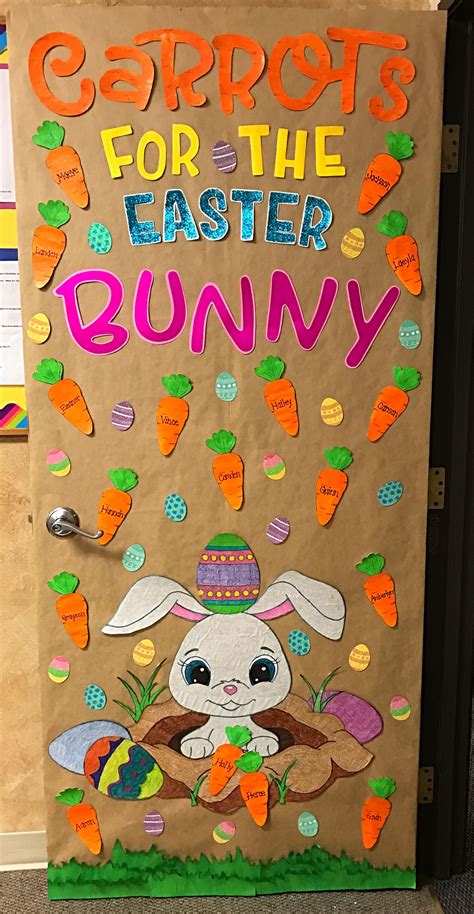 Easter Door Decoration Ideas For School