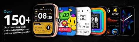 Giordano Connex Black Smart Watch with Bluetooth Voice Calling,1.7” IPS ...