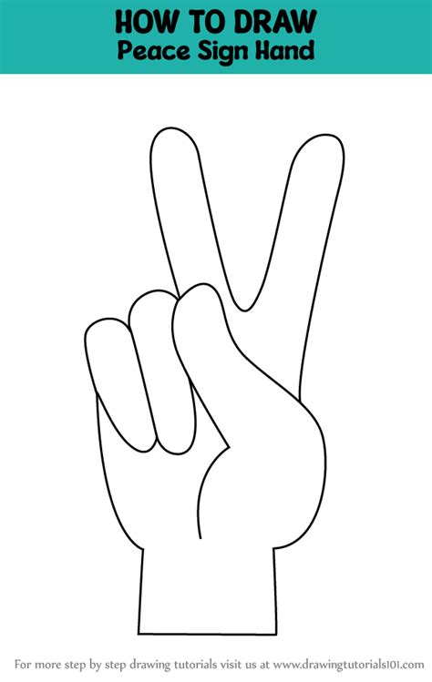 Image result for Peace Sign Drawing Tutorial