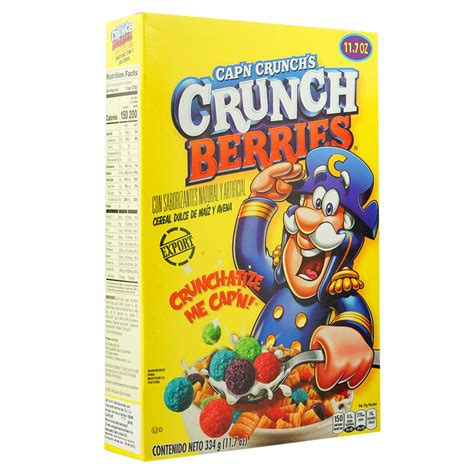 Comprar Cereal Quaker Capitán Crunch Berries - 334 g | Walmart ...