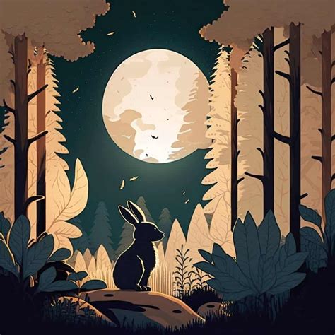 The Rabbit on the Moon – Short Bedtime Story – Fairylando.com