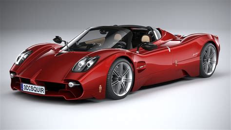 Pagani Utopia Roadster 2025 Model - TurboSquid 2318410