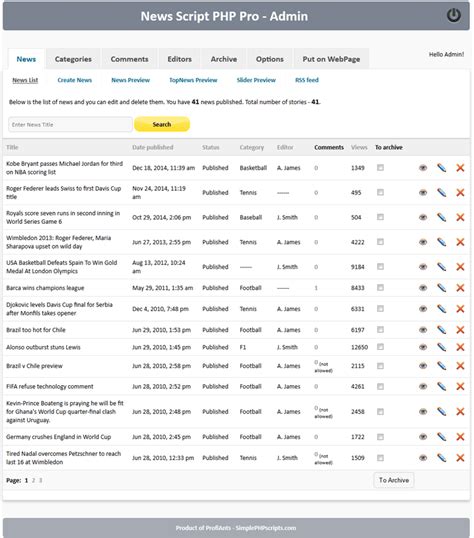Newsletter PHP Script 的图像结果
