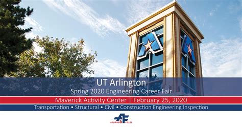 UT ARLINGTON 2020 ENGINEERING CAREER FAIR – Aguirre & Fields