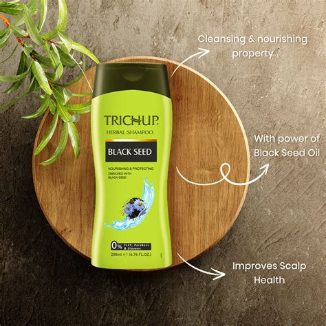 Trichup Black seed Oil & Shampoo - Prevent Premature Greying of Hair ...