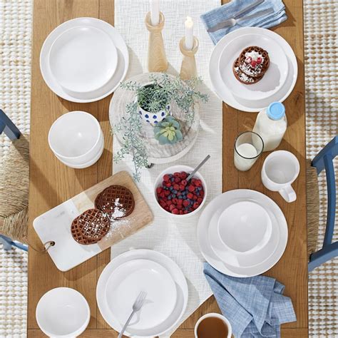 White Marble & Wooden Cheese Board, 14"