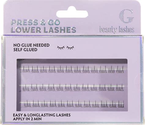 G Beauty Lab Press & Go Lower Lashes Natural | lyko.com