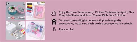 XIMI VOGUE Portable Sewing Kit (Model-2) : Amazon.in: Home & Kitchen