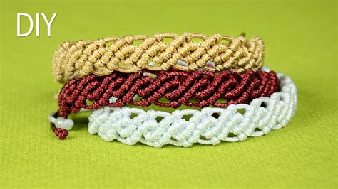 Image result for Macrame Bracelet Patterns DIY