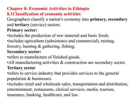 The Ethipian economic activities and classification.pptx