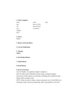 Image result for Example of Comprehensive Geriatric Soap Note