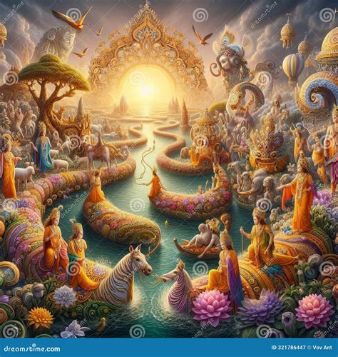95 19. Hare Krishna - a Branch of Hinduism that Worships the Gd Stock Illustration ...