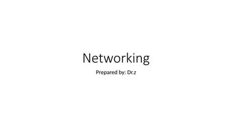 Image result for Networking Lecture