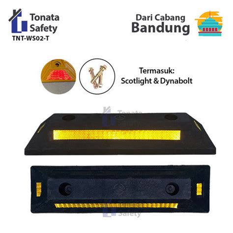 Promo Wheel Stopper Rubber / Pengganjal Ban / Batas Parkir TNT-WS02 ...