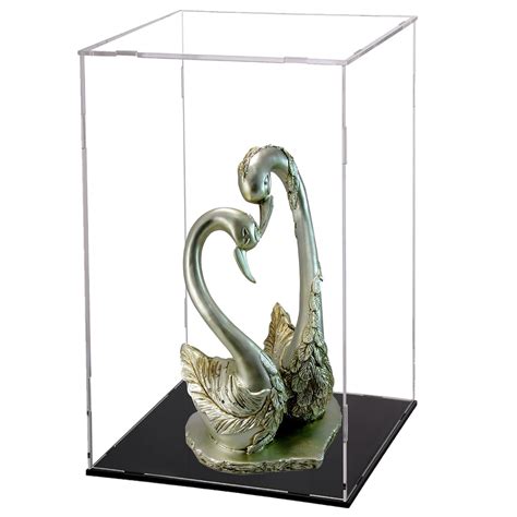 LEBELIER Design 5.5x5.5x9.5 inch Acrylic Transparent Rectangular ...