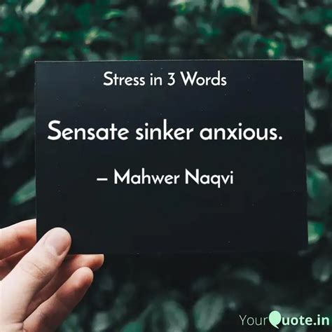 Sensate sinker anxious. | Quotes & Writings by Mahwer Fatima Naqvi ...