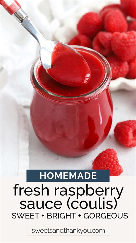 Raspberry sauce recipe – Artofit