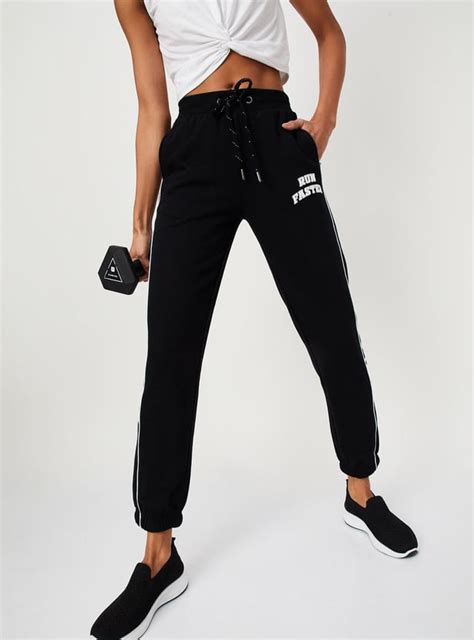 Buy Women Athleisure Joggers with Contrast Piping Online at just Rs ...