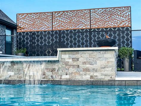 Image result for Pool Screen Privacy Panels