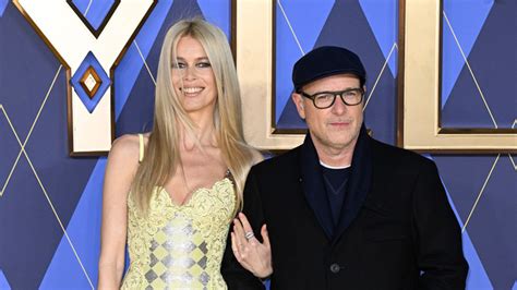 Claudia Schiffer's cat steals the show at London premiere of husband ...