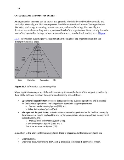Image result for Classification of Information System