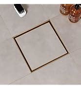 Ruhe Tile Insert Floor Drain | 36 x 2 Inches Waste Water Floor Drain ...
