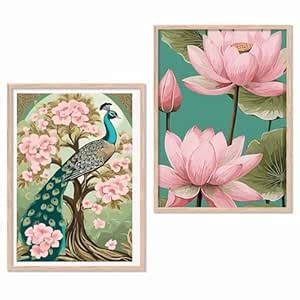 kotart - Madhubani Art Paintings with Frame for Home Decoration ...