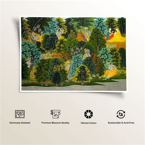 Krishna Longing for Radha from the Gita Govinda of Jayadeva: Buy ...