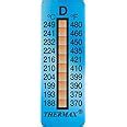 Thermax Temperature Indicating Label Strips, Irreversible, 10 Level, 77 ...
