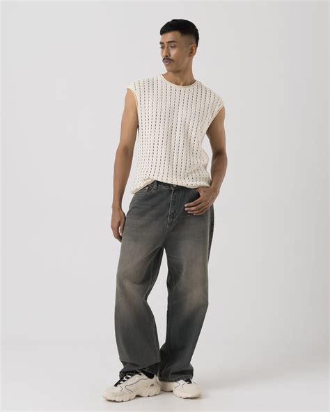 Baggy Fit Denim (Grey Tint) – untld.in