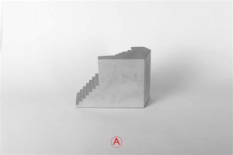 Bracket - The Concrete Bookends play of Light and Shadow Beton Home De ...