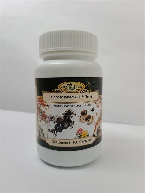 Jing Tang Herbals: Concentrated Gui Pi Tang 0.5g capsule (100 capsule ...