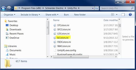 How to change the displayed colors for the IL section window ...