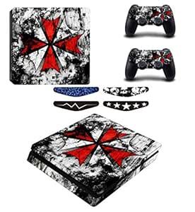 Elton Resident Evil Umbrella Corps Theme 3M Skin Sticker Cover for PS4 ...