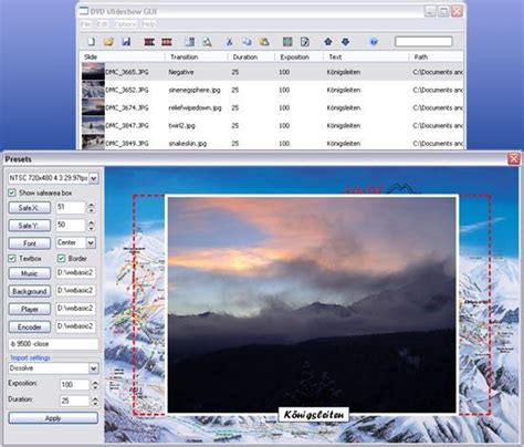 Image result for DVD Slideshow GUI