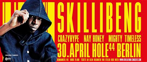 SKILLIBENG ? live in Berlin , Hole Berlin, 30 April to 1 May | AllEvents