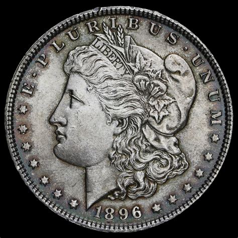 USA 1896 Silver Morgan Dollar