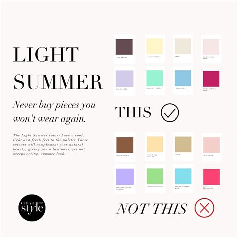 Light Summer Color Palette: Complete Guide | Curate Your Style