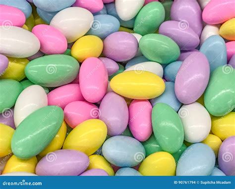 Gourmet jelly beans. stock photo. Image of food, orange - 90761794