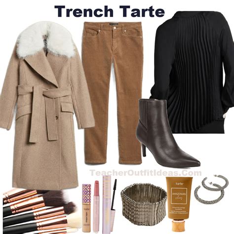 A Trench and Tarte | Classy Teacher Outfit Idea | Banana Republic ...