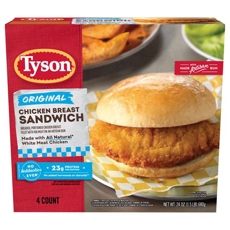 Tyson® Original Chicken Breast Sandwiches