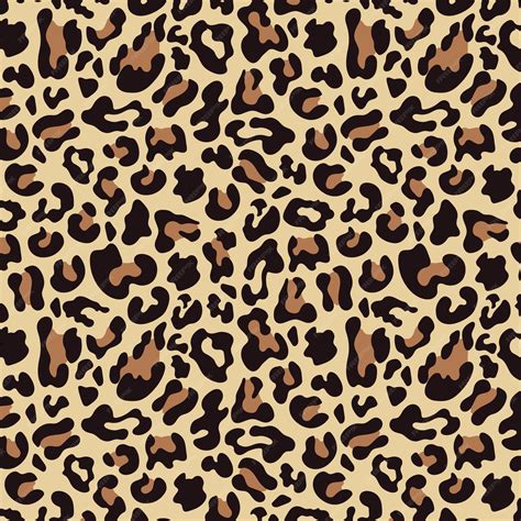 Premium Vector | Leopard print texture
