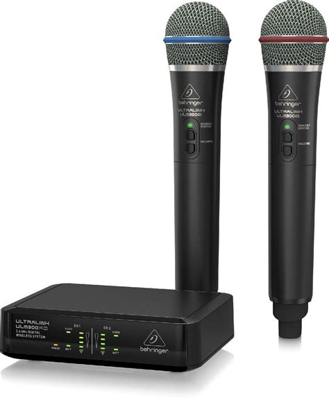 BEHRINGER ULM302MIC цифровая беспроводная система с двумя ручными ...