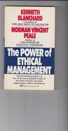 Buy Power of Ethical Management Book Online at Low Prices in India ...