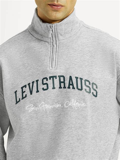 Men's Brand Logo Regular Fit Sweatshirt – Levis India Store
