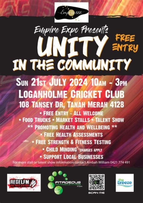 Unity in the Community loganholme cricket club , Loganholme Cricket ...