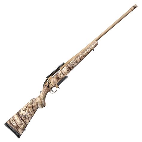 Ruger American 308 Winchester Go Wild Camo/Bronze Bolt Action Rifle ...